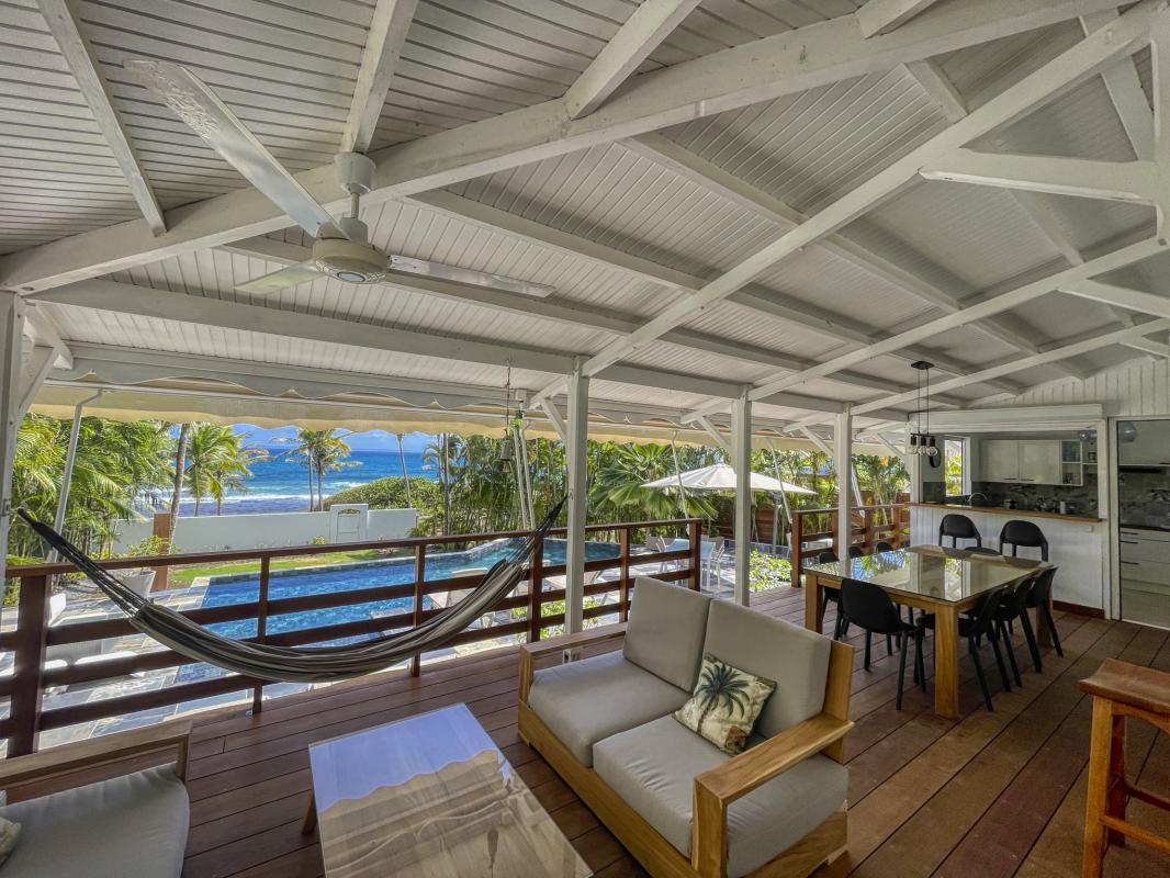 Location villa Guadeloupe Sainte Anne - les pieds dans l'eau