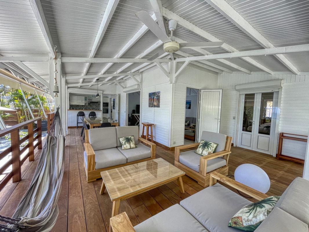 Location villa Guadeloupe Sainte Anne - les pieds dans l'eau