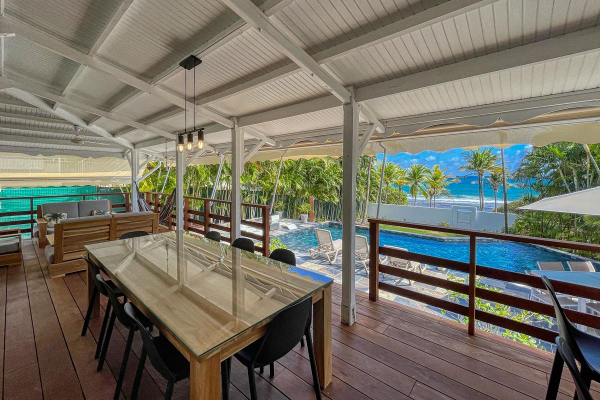 Location villa Guadeloupe Sainte Anne - les pieds dans l'eau
