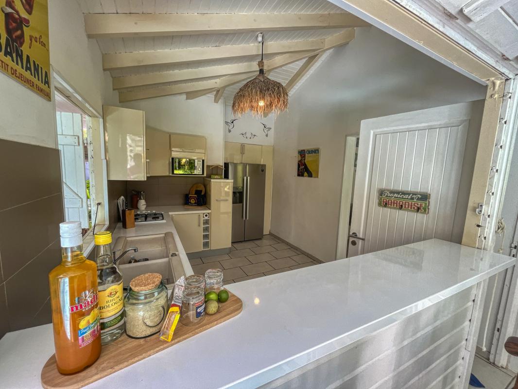 Villa à louer Saint François Guadeloupe__cuisine