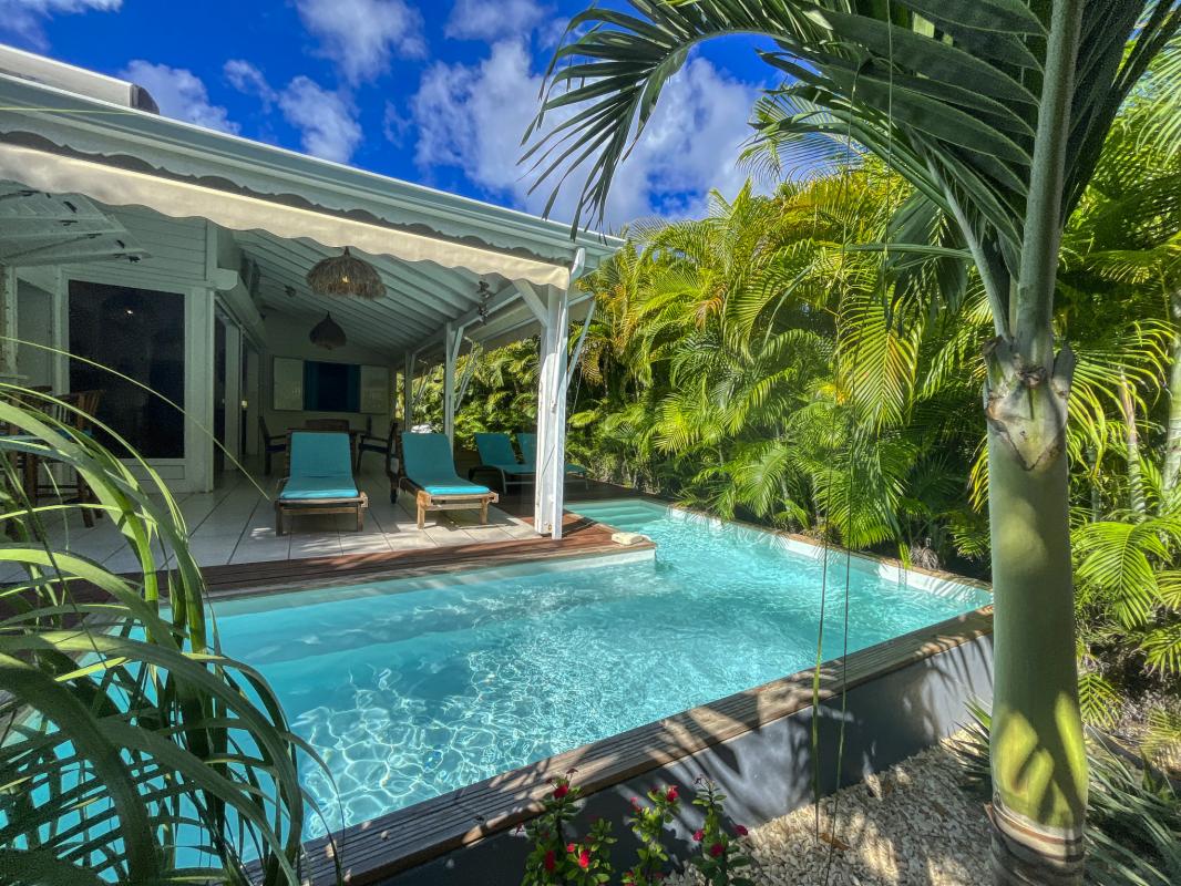 Villa à louer Saint François Guadeloupe__piscine