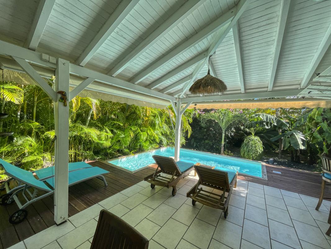 Villa à louer Saint François Guadeloupe__terrasse