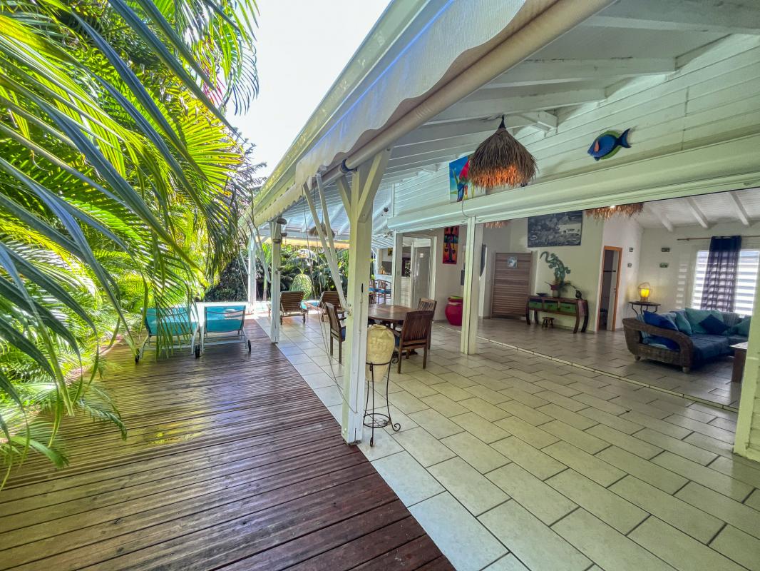 Villa à louer Saint François Guadeloupe__terrasse