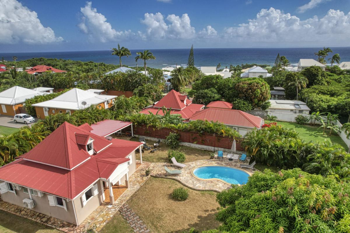 Villa à louer Saint François Guadeloupe__drone