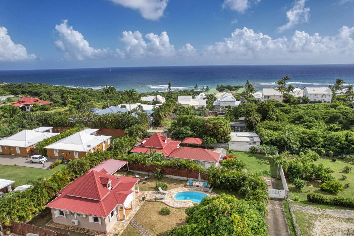 Villa à louer Saint François Guadeloupe__drone