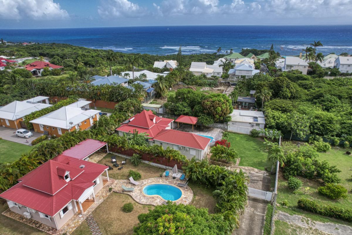 Villa à louer Saint François Guadeloupe__drone