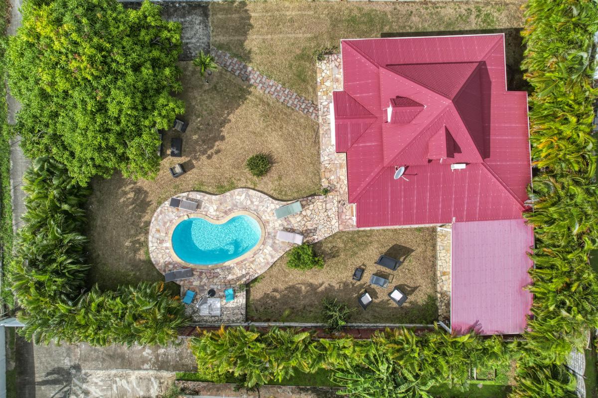 Villa à louer Saint François Guadeloupe__drone