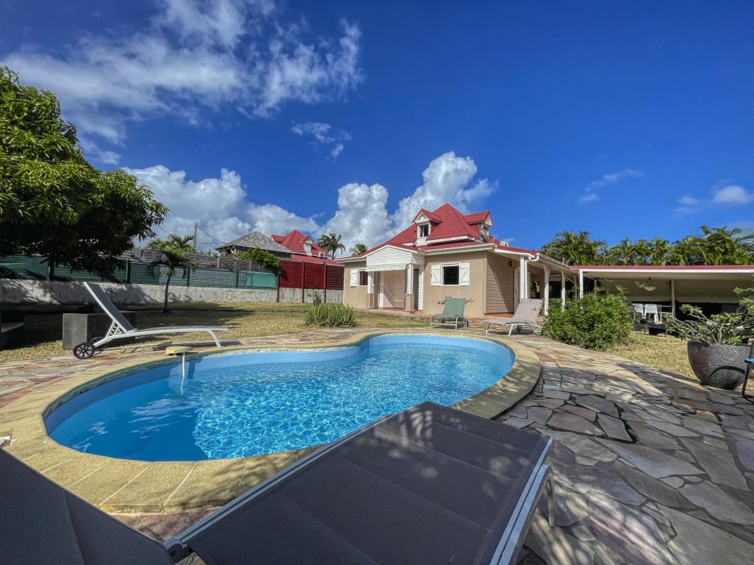 Villa à louer Saint François Guadeloupe__vue ensemble