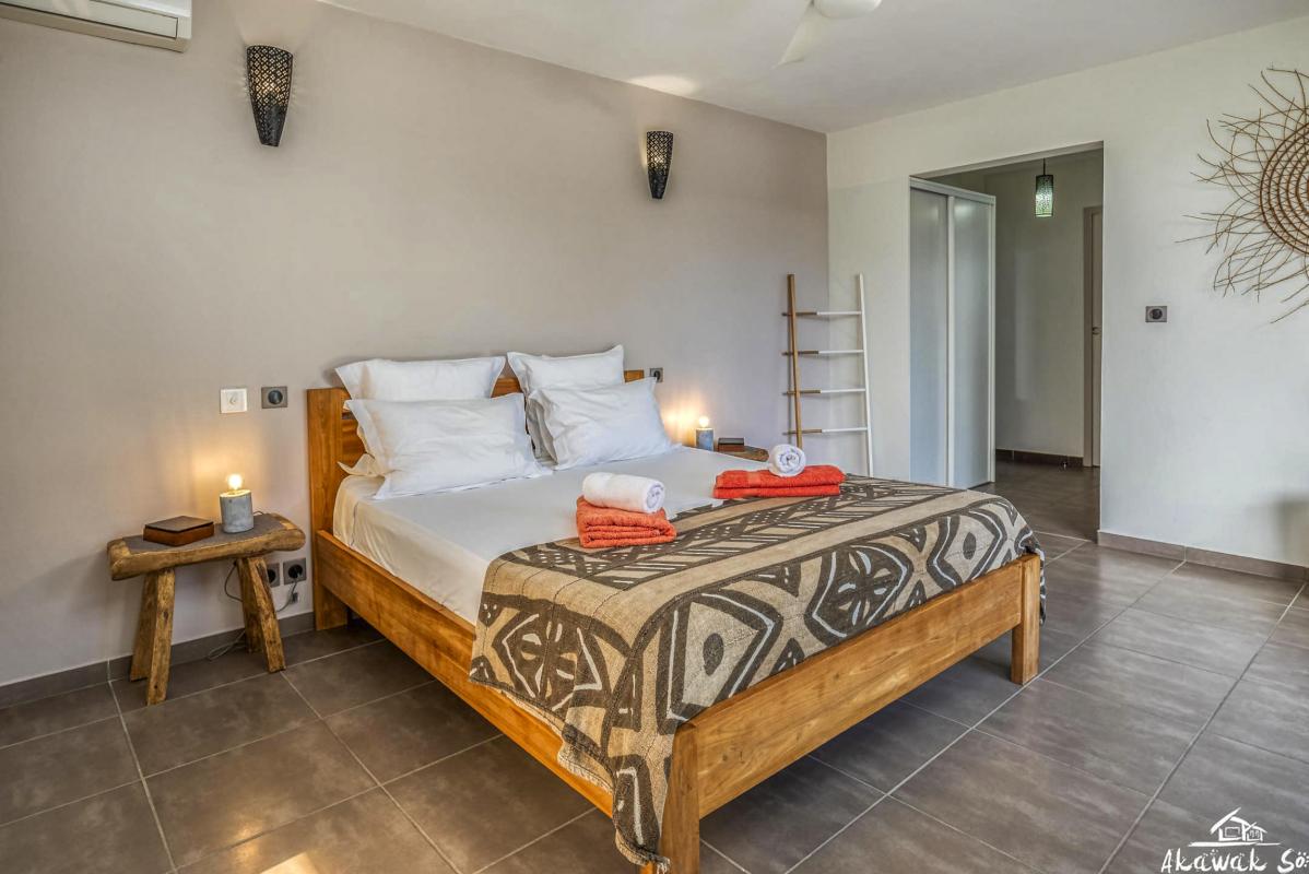 A louer villa 3 chambres Saint François Guadeloupe_ Chambre