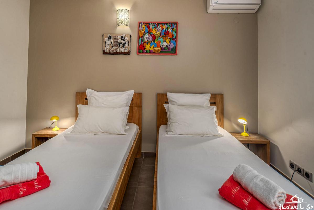 A louer villa 3 chambres Saint François Guadeloupe_ Chambre 