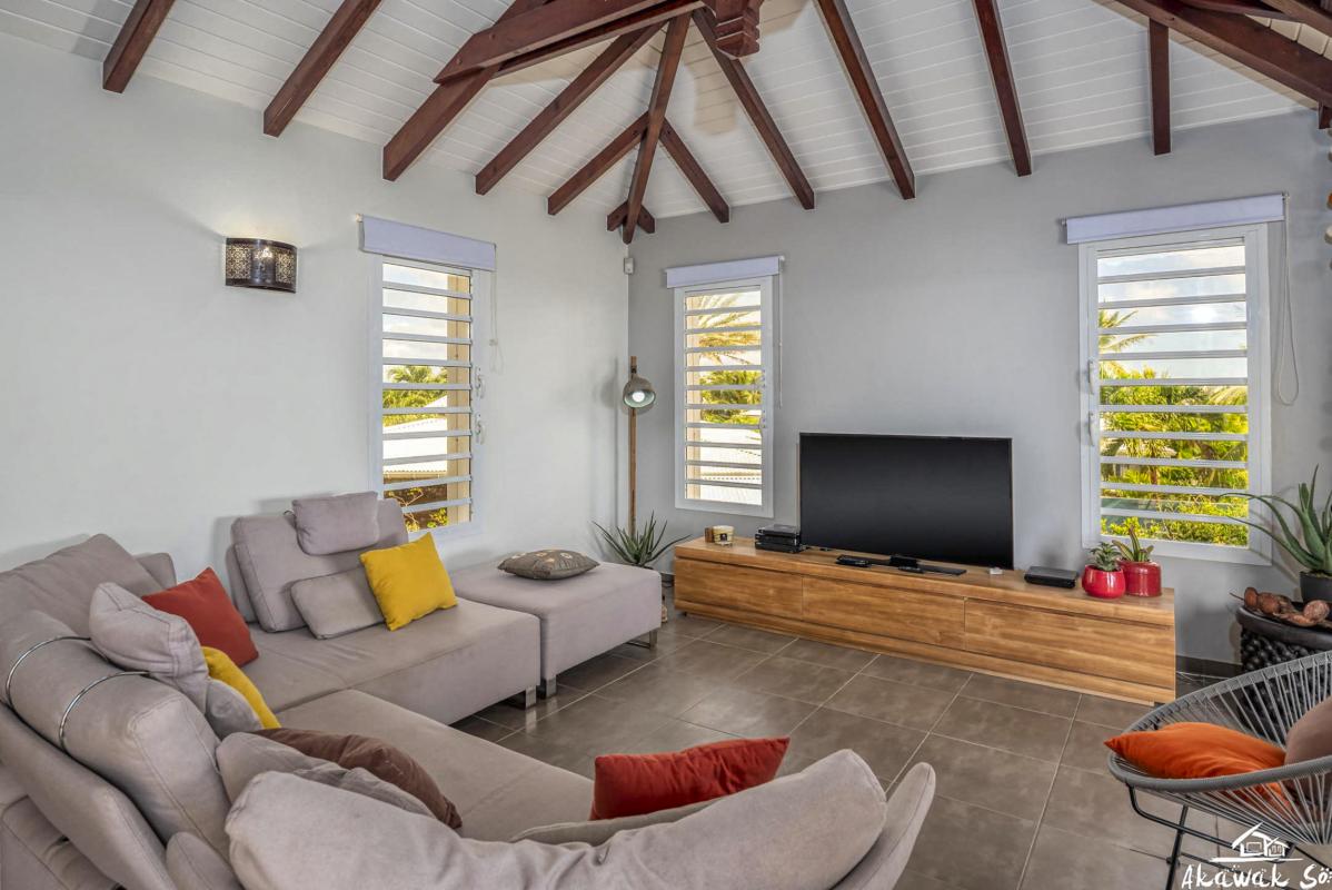 A louer villa 3 chambres Saint François Guadeloupe_ Salon 