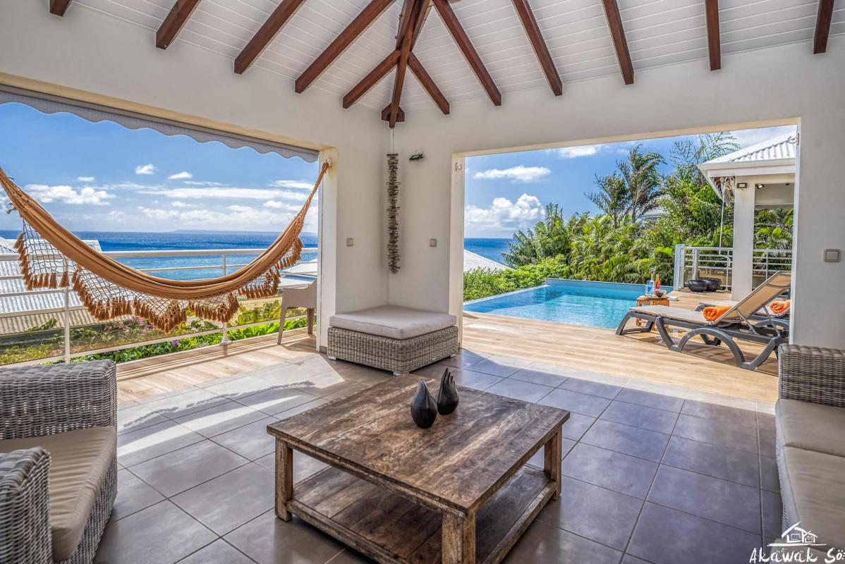 A louer villa 3 chambres Saint François Guadeloupe_ Terrasse 