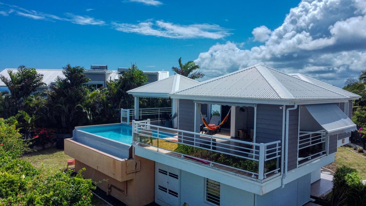 A louer villa 3 chambres Saint François Guadeloupe_ Vue d'ensemble 