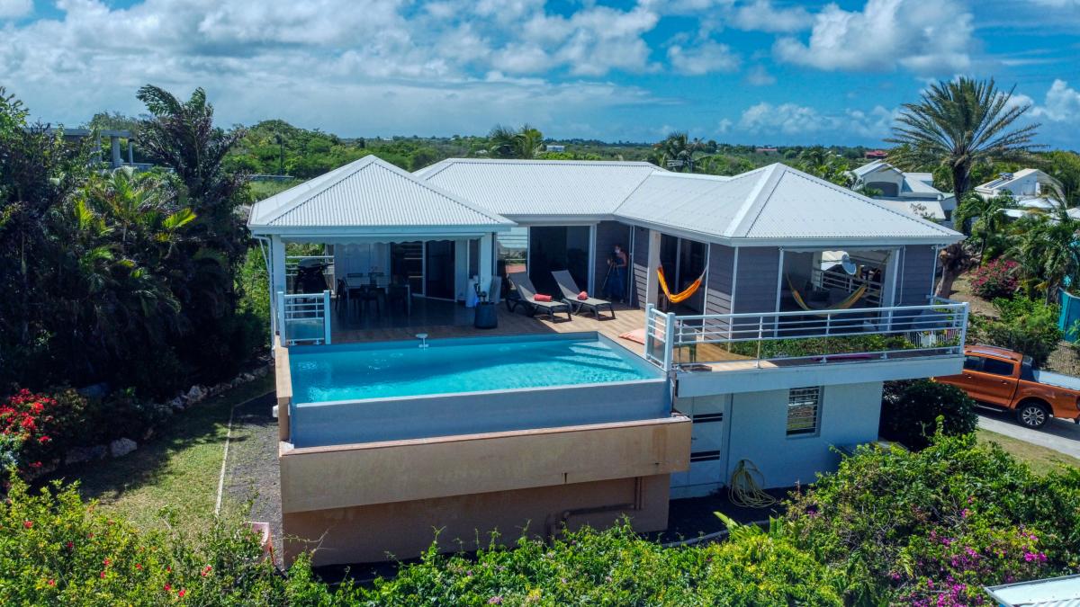 A louer villa 3 chambres Saint François Guadeloupe_ Vue d'ensemble 