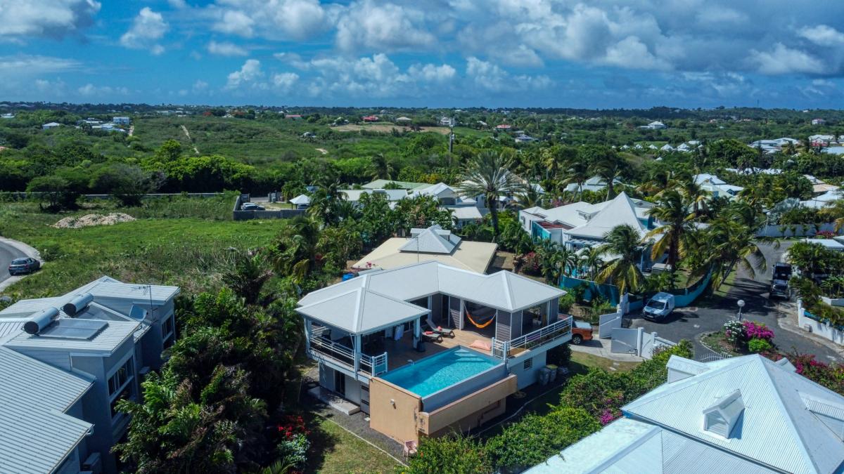 A louer villa 3 chambres Saint François Guadeloupe_ Vue d'ensemble 