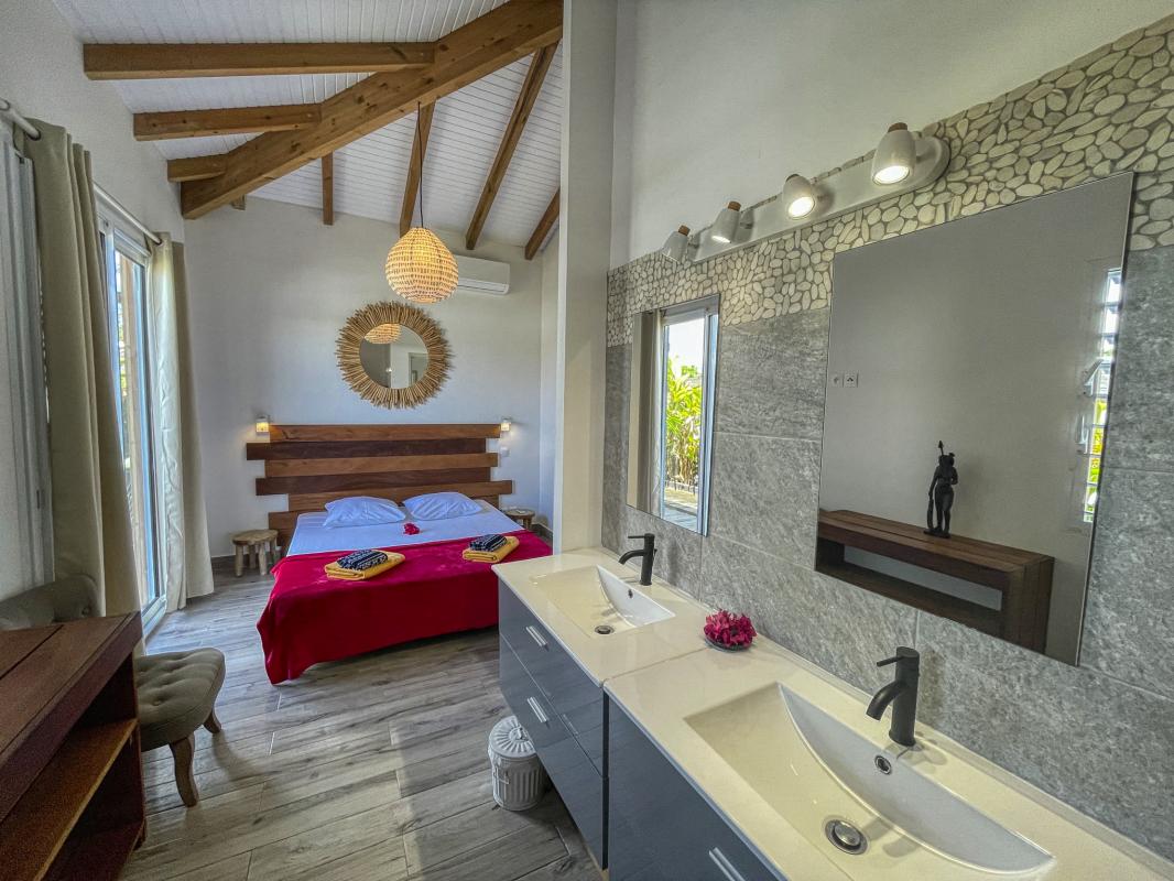 Villa à louer 3 chambres à Saint François Guadeloupe-chambre 2
