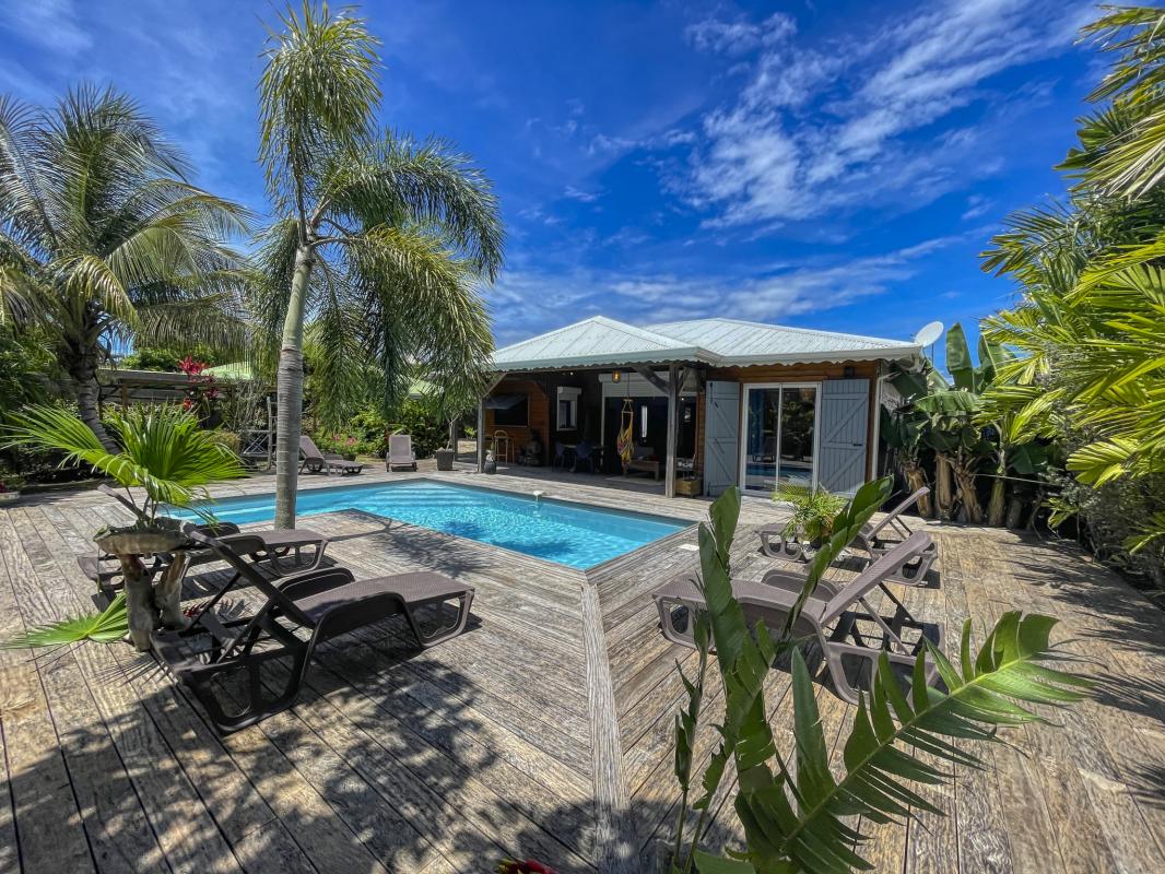 Villa à louer 3 chambres à Saint François Guadeloupe-ensemble