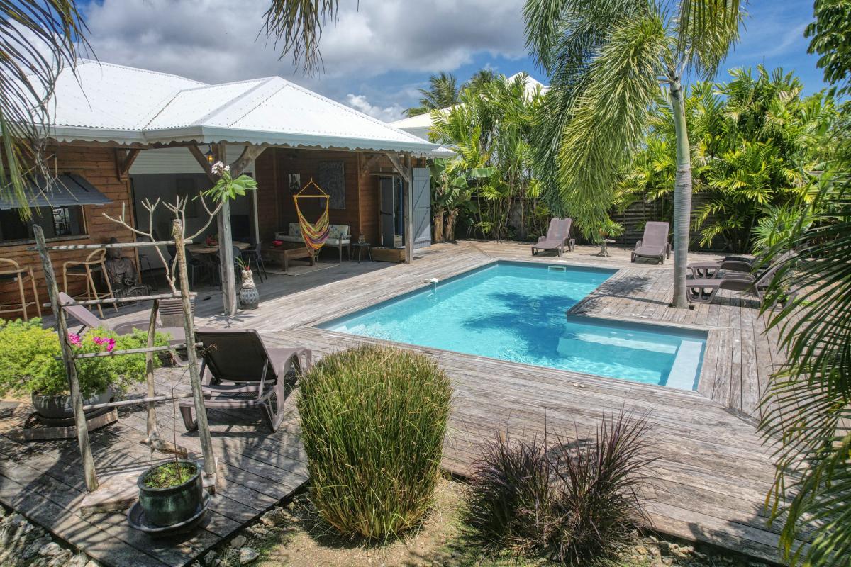 Villa à louer 3 chambres à Saint François Guadeloupe-ensemble