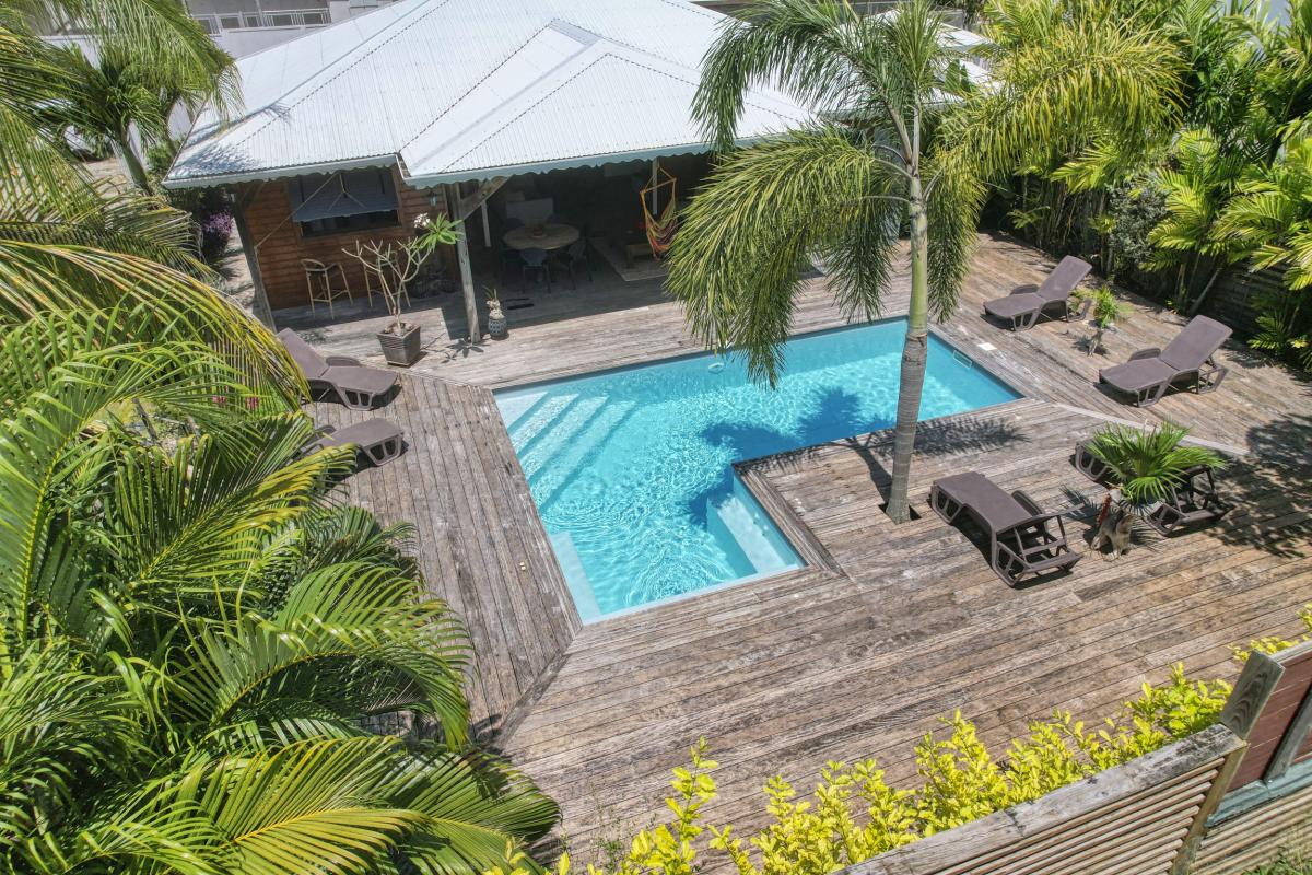 Villa à louer 3 chambres à Saint François Guadeloupe-ensemble