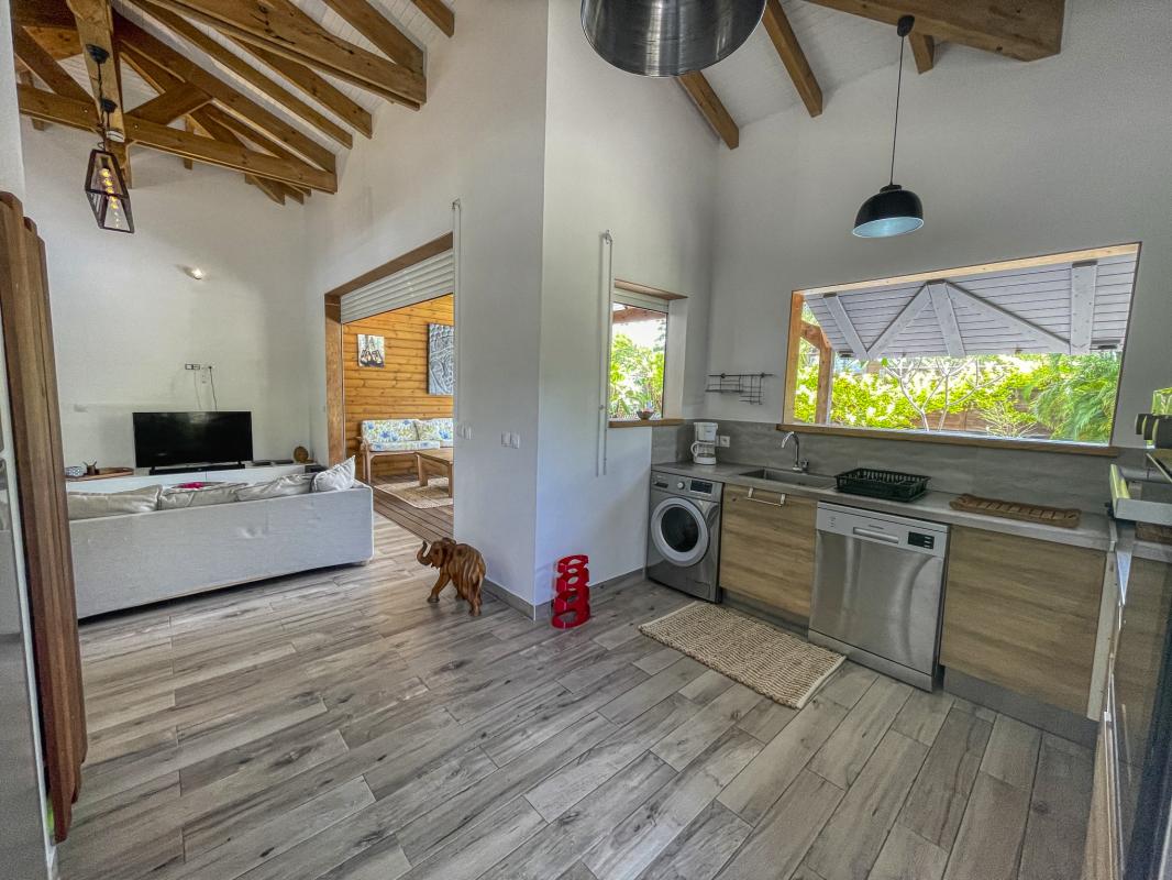 Villa à louer 3 chambres à Saint François Guadeloupe-pièce de vie