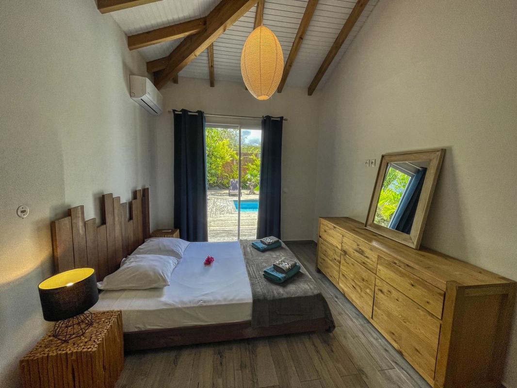 Villa à louer 3 chambres à Saint François Guadeloupe-suite parentale