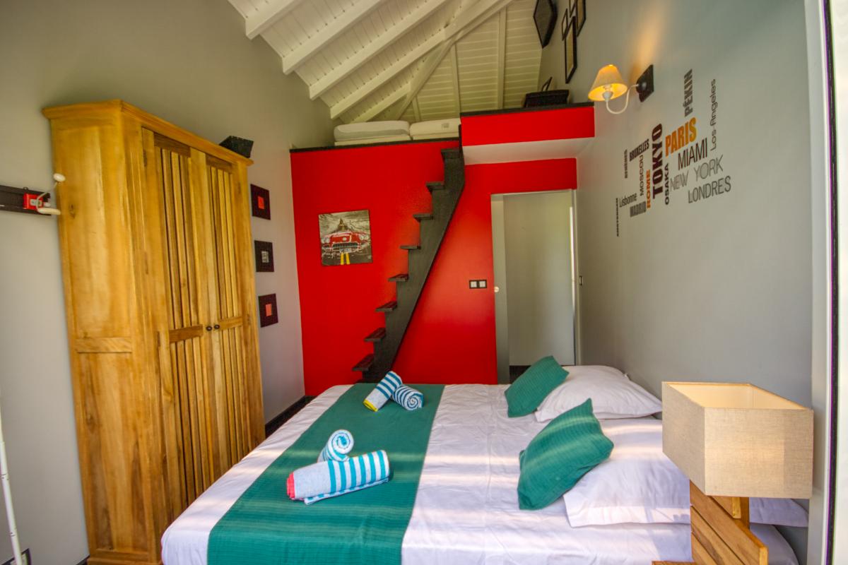 A la location villa 3 chambres pour 10 personnes avec piscine à St François en Guadeloupe