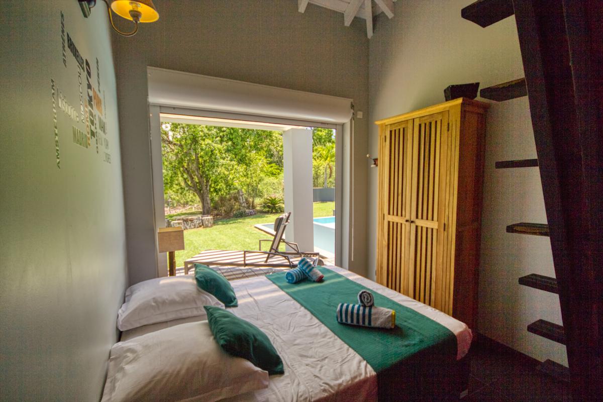 A la location villa 3 chambres pour 10 personnes avec piscine à St François en Guadeloupe