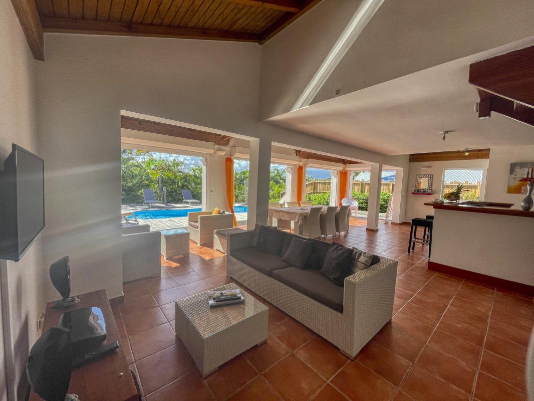 Villa Louisana Park Saint François Guadeloupe__Salon