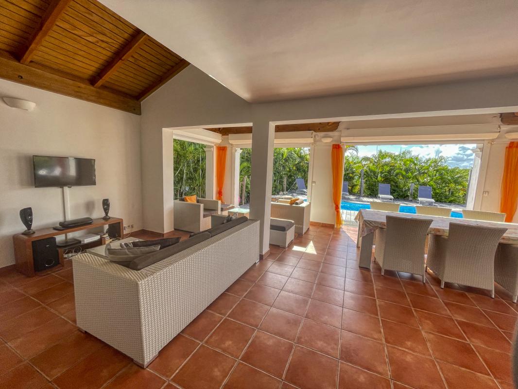 Villa Louisana Park Saint François Guadeloupe__Salon