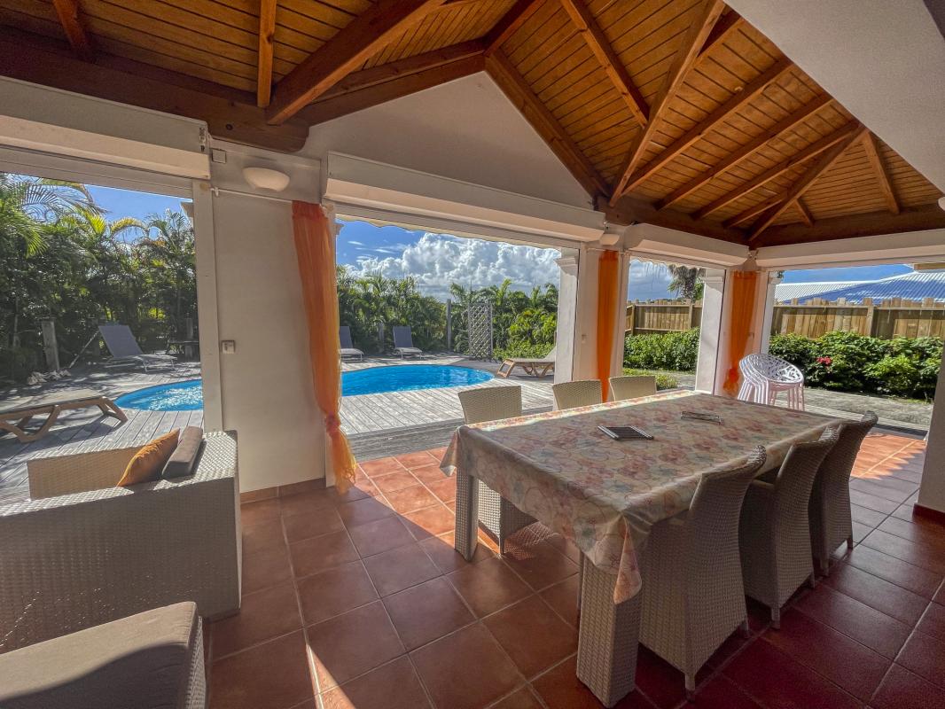 Villa Louisana Park Saint François Guadeloupe__Terrasse