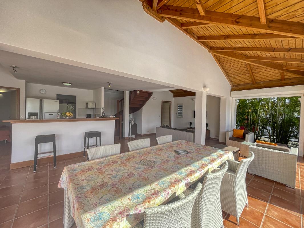 Villa Louisana Park Saint François Guadeloupe__Terrasse