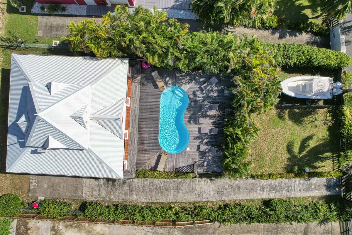 Villa Louisana Park Saint François Guadeloupe__Vue du ciel