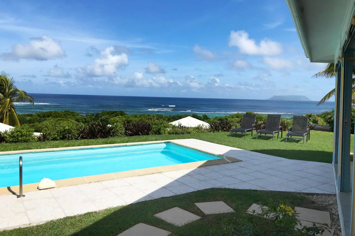 A louer villa piscine vue mer Guadeloupe - Vue Mer