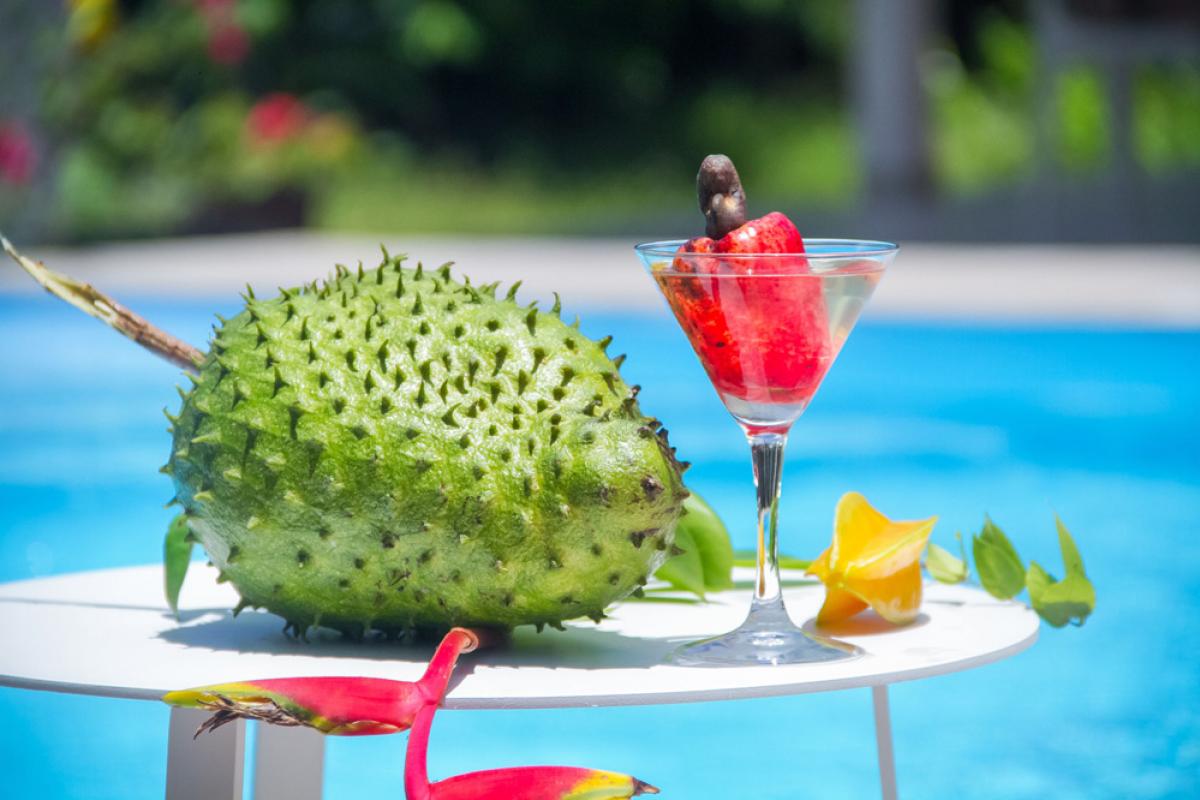 A louer en Guadeloupe villa avec piscine et jacuzzi 