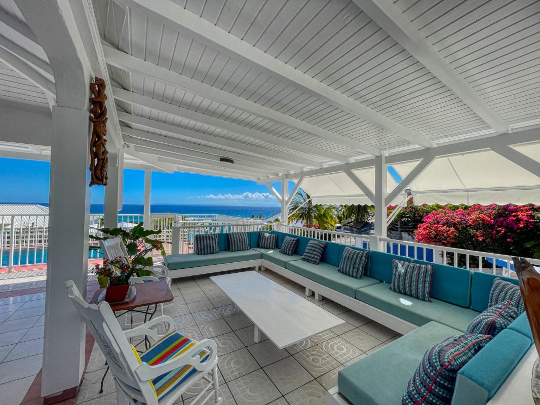 Villa à louer piscine vue mer en Guadeloupe - 