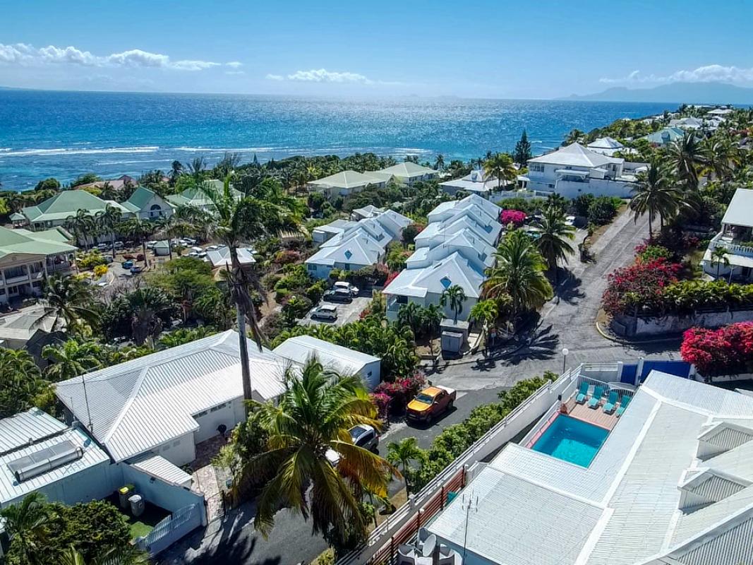 Villa à louer piscine vue mer en Guadeloupe - 