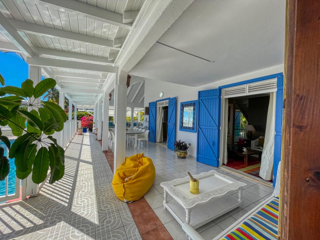 Villa à louer piscine vue mer en Guadeloupe - 
