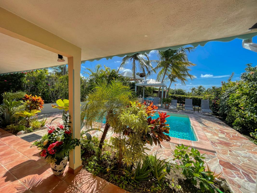 Villa à louer à 300m de la plage - Terrasse