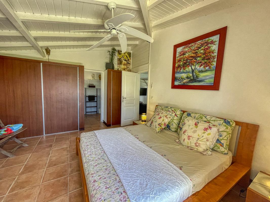 A louer villa Guadeloupe sainte rose - villa 4 chambres 8 personnes vue mer et piscine