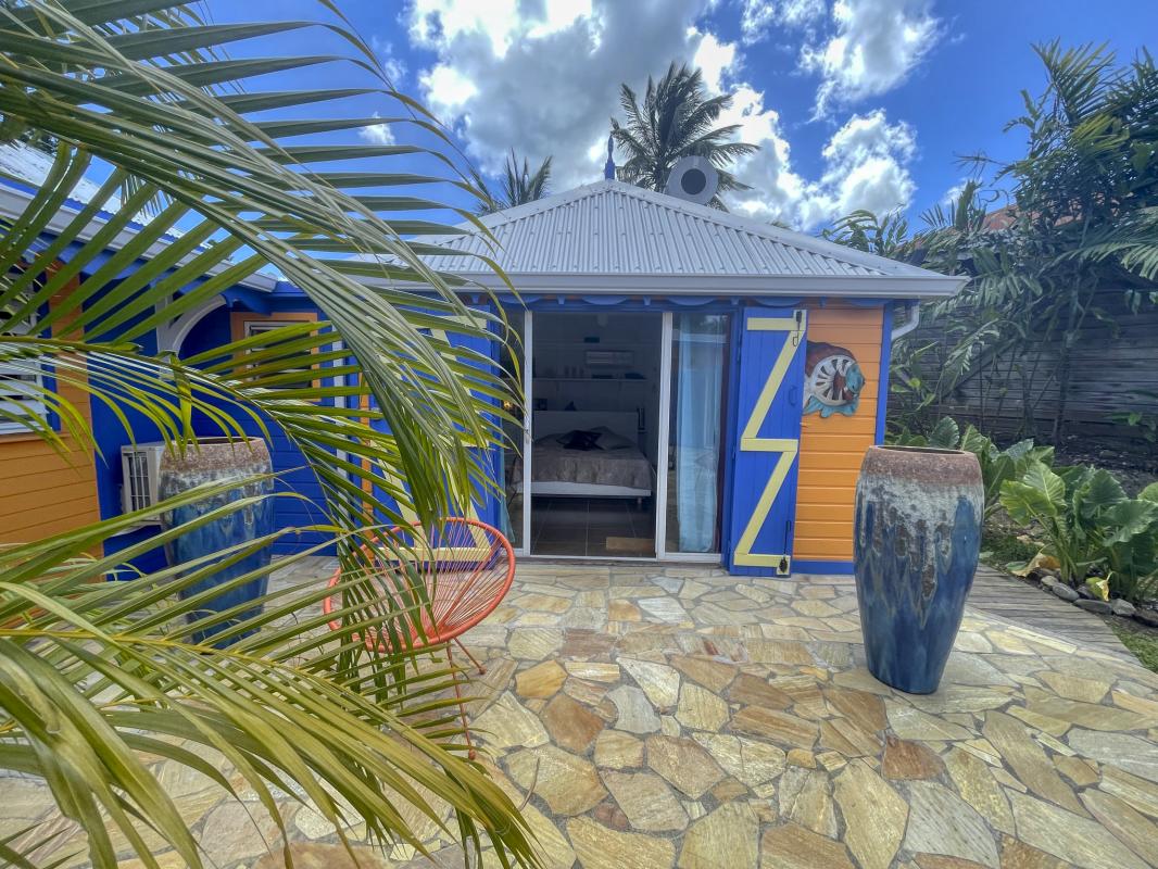 A louer villa Guadeloupe sainte rose - villa 4 chambres 8 personnes vue mer et piscine