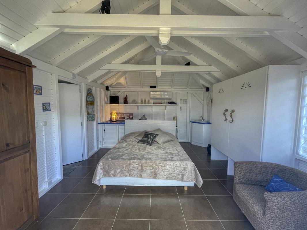 A louer villa Guadeloupe sainte rose - villa 4 chambres 8 personnes vue mer et piscine