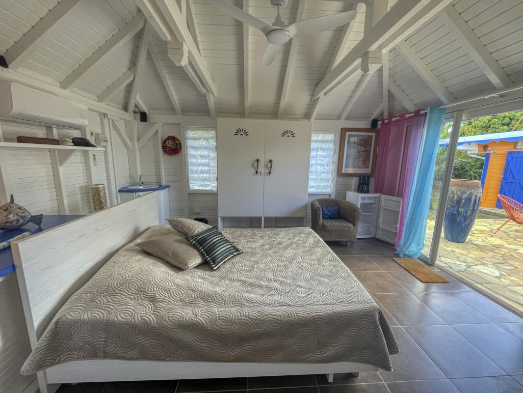 A louer villa Guadeloupe sainte rose - villa 4 chambres 8 personnes vue mer et piscine