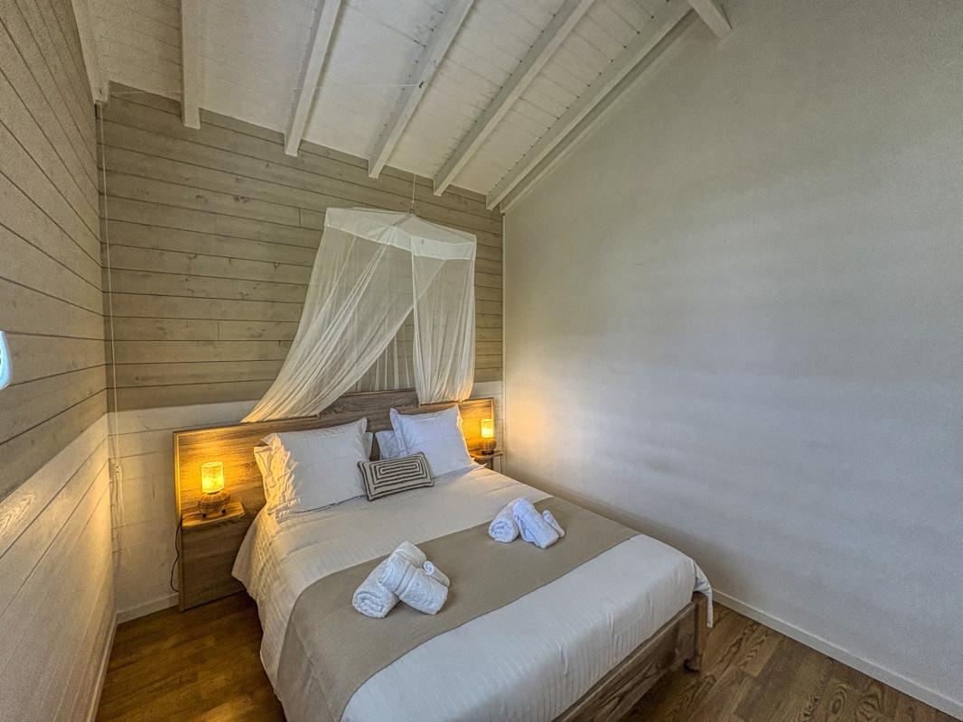 Location villa piscine vue mer Vieux Habitants Guadeloupe_Espace nuit