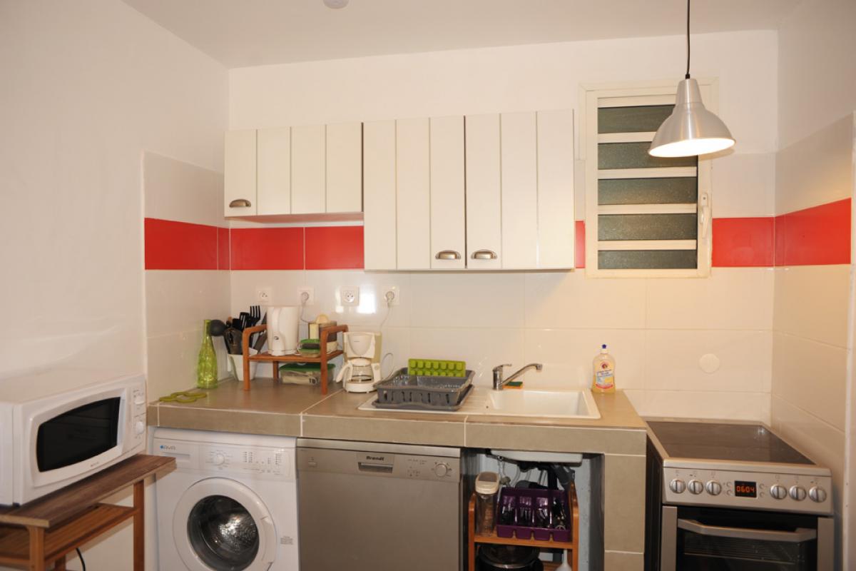 Rental villa with swimming pool and sea view - studio 1 kitchen