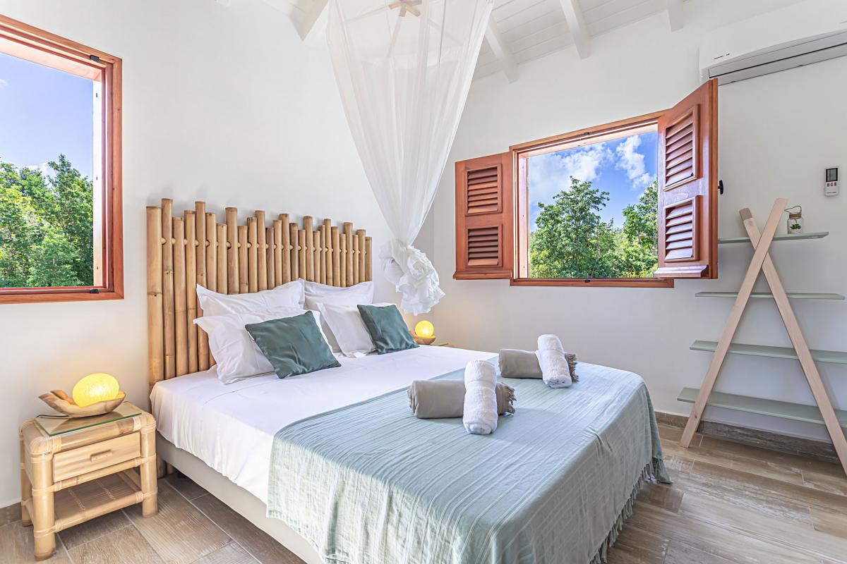 Location bungalow marie galante capesterre guadeloupe - 1 chambre 2 personnes et jacuzzi