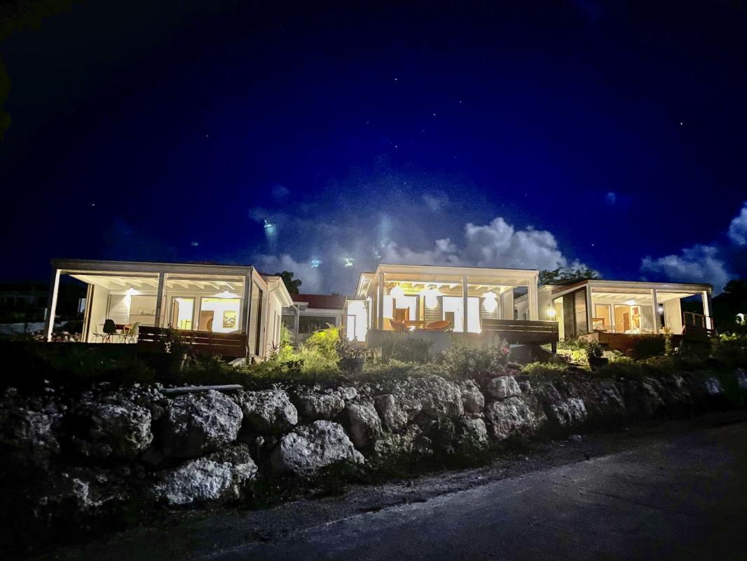 Location bungalow piscine Grand Bourg Marie Galante - Vue d'ensemble 