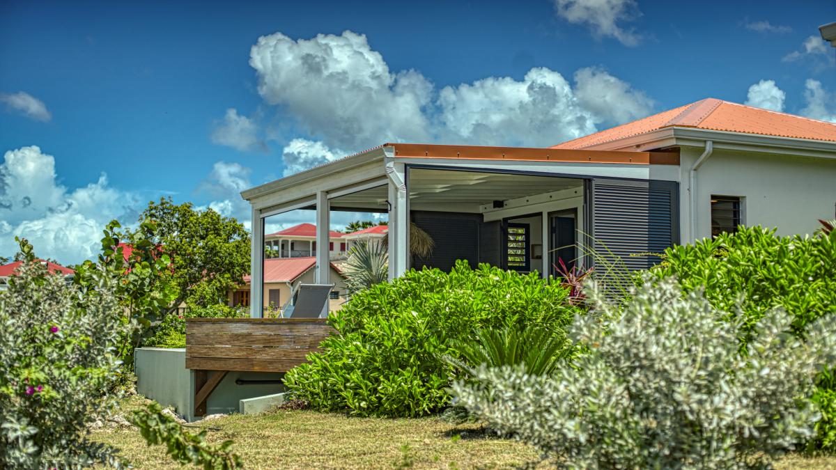 Location bungalow piscine Grand Bourg Marie Galante_ Vue d'ensemble