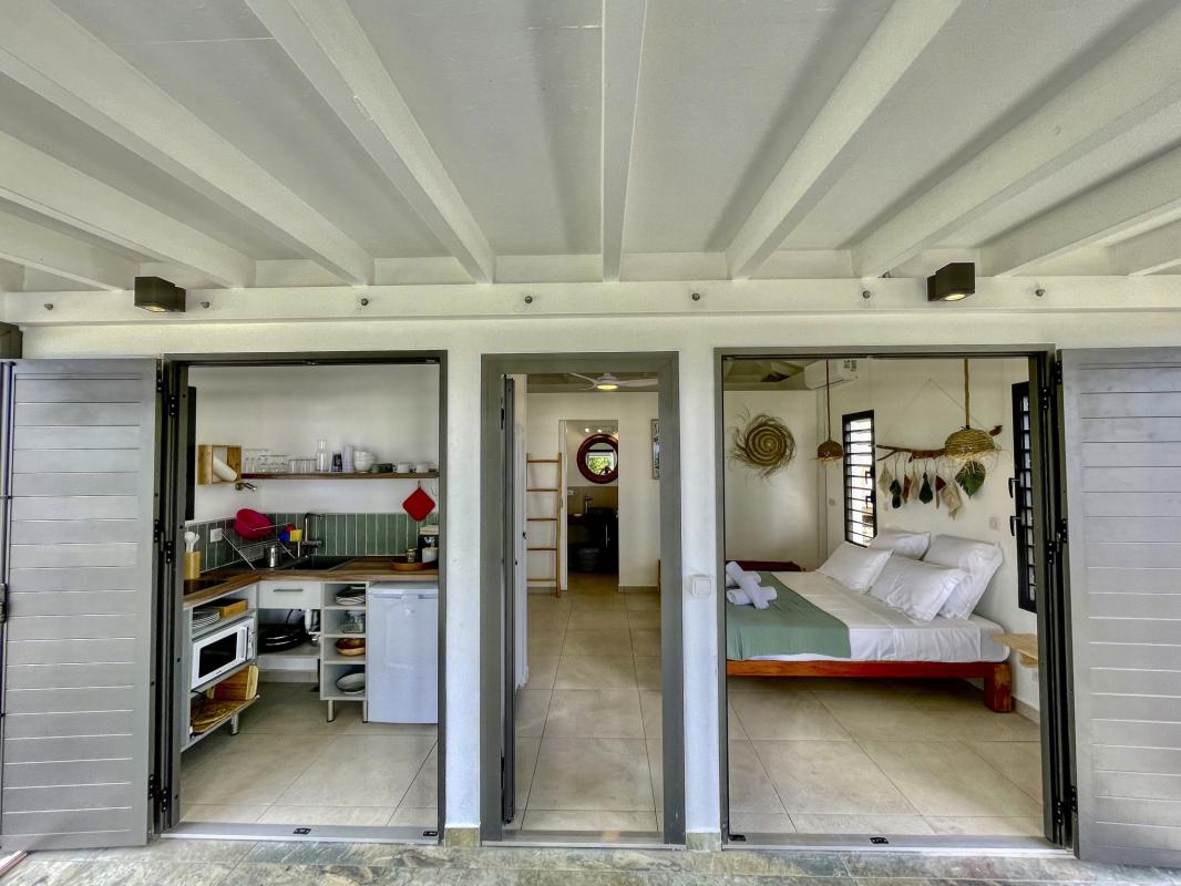 Location bungalow piscine Grand Bourg Marie Galante_ Vue d'ensemble 