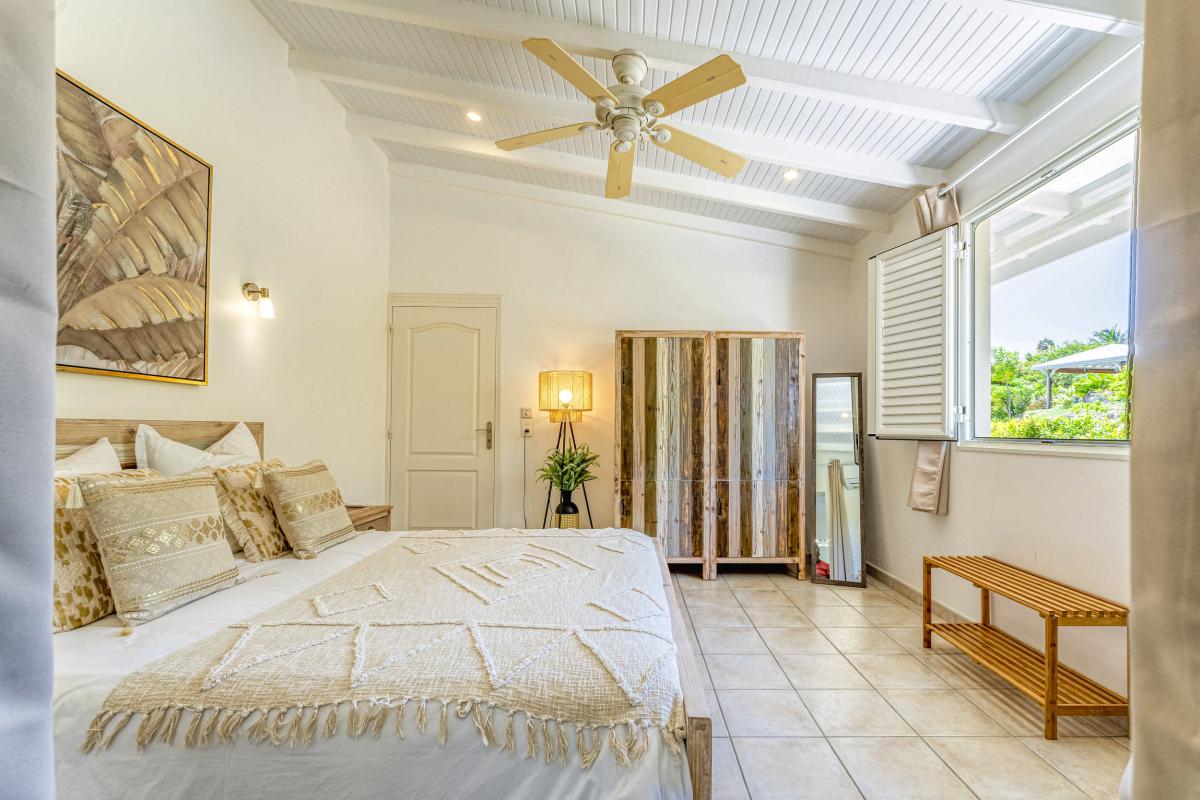 Location villa Grand Bourg Marie Galante_ Chambre 2 