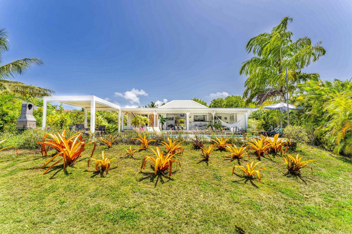 Location villa Grand Bourg Marie Galante_ Jardin 